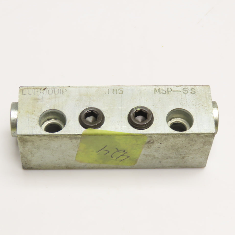 Lubriquip MSP-5S Lubricator Modular Divider Valve