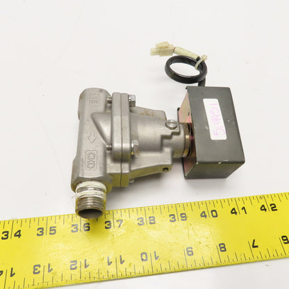 CKD AP11-15A Rc1/2" Solenoid Valve 0.05-0.6MPa WOG 24VDC Coil