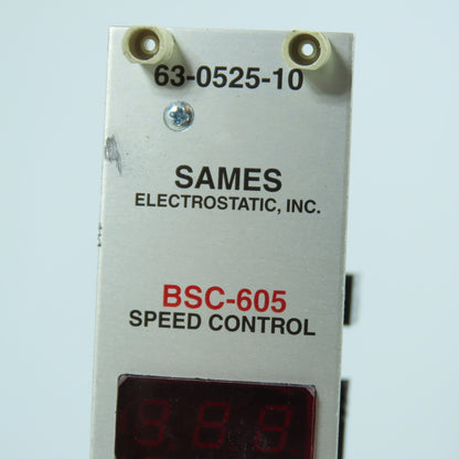 SAMES 63-0525-10 Electrostatic BSC-605 Speed Control Module