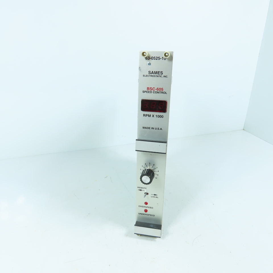 SAMES 63-0525-10 Electrostatic BSC-605 Speed Control Module