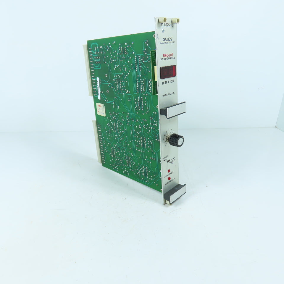 SAMES 63-0525-10 Electrostatic BSC-605 Speed Control Module