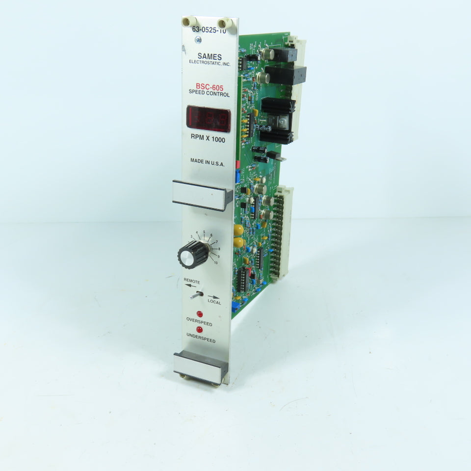 SAMES 63-0525-10 Electrostatic BSC-605 Speed Control Module