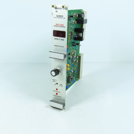 SAMES 63-0525-10 Electrostatic BSC-605 Speed Control Module