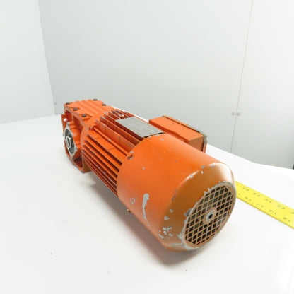 Sew-Eurodrive WAF30DT80N8/BMG 60:1 Ratio Gear Motor 0.25KW 277/430V 3Ph