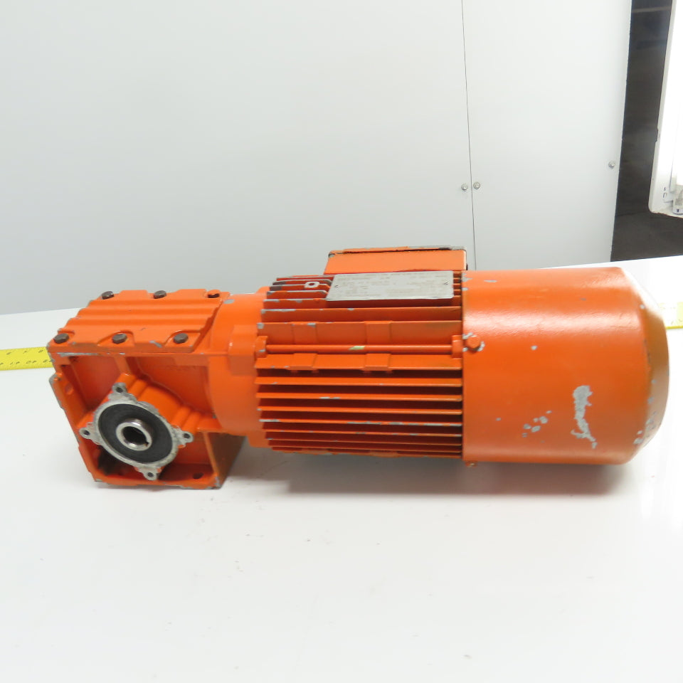 Sew-Eurodrive WAF30DT80N8/BMG 60:1 Ratio Gear Motor 0.25KW 277/430V 3Ph
