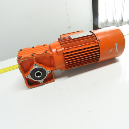Sew-Eurodrive WAF30DT80N8/BMG 60:1 Ratio Gear Motor 0.25KW 277/430V 3Ph