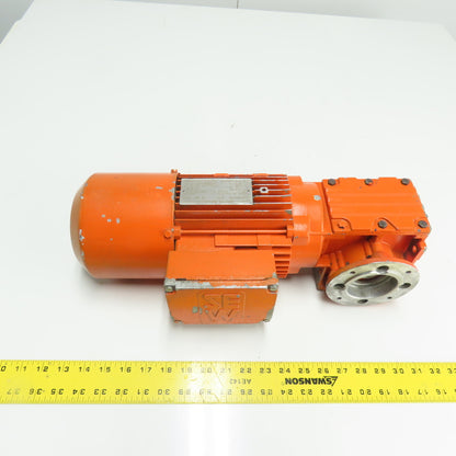 Sew-Eurodrive WAF30DT80N8/BMG 60:1 Ratio Gear Motor 0.25KW 277/430V 3Ph