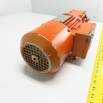 Sew-Eurodrive WAF30DT80N8/BMG 60:1 Ratio Gear Motor 0.25KW 277/430V 3Ph