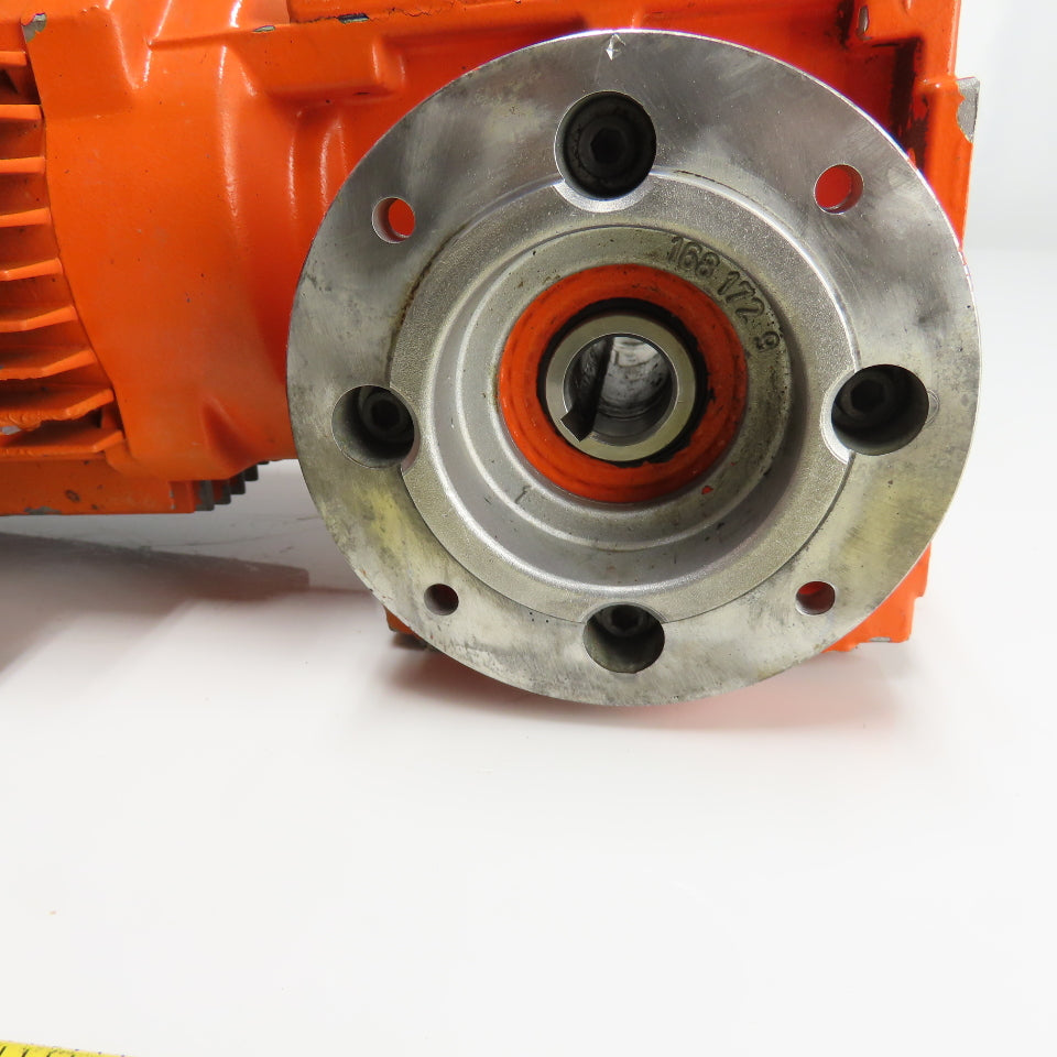 Sew-Eurodrive WAF30DT80N8/BMG 60:1 Ratio Gear Motor 0.25KW 277/430V 3Ph