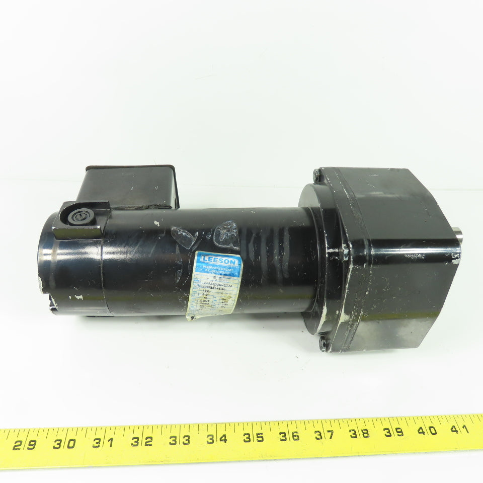 Leeson M1135145.00 43:1 Ratio 1/4HP Parallel DC Gearmotor 180V 62RPM 220IN-LB