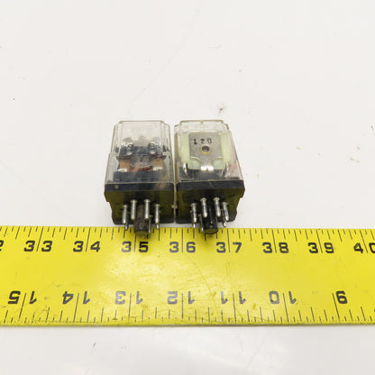 Potter & Brumfield KRPA-11AG-120 Plug In Relay 120VAC Lot Of 2