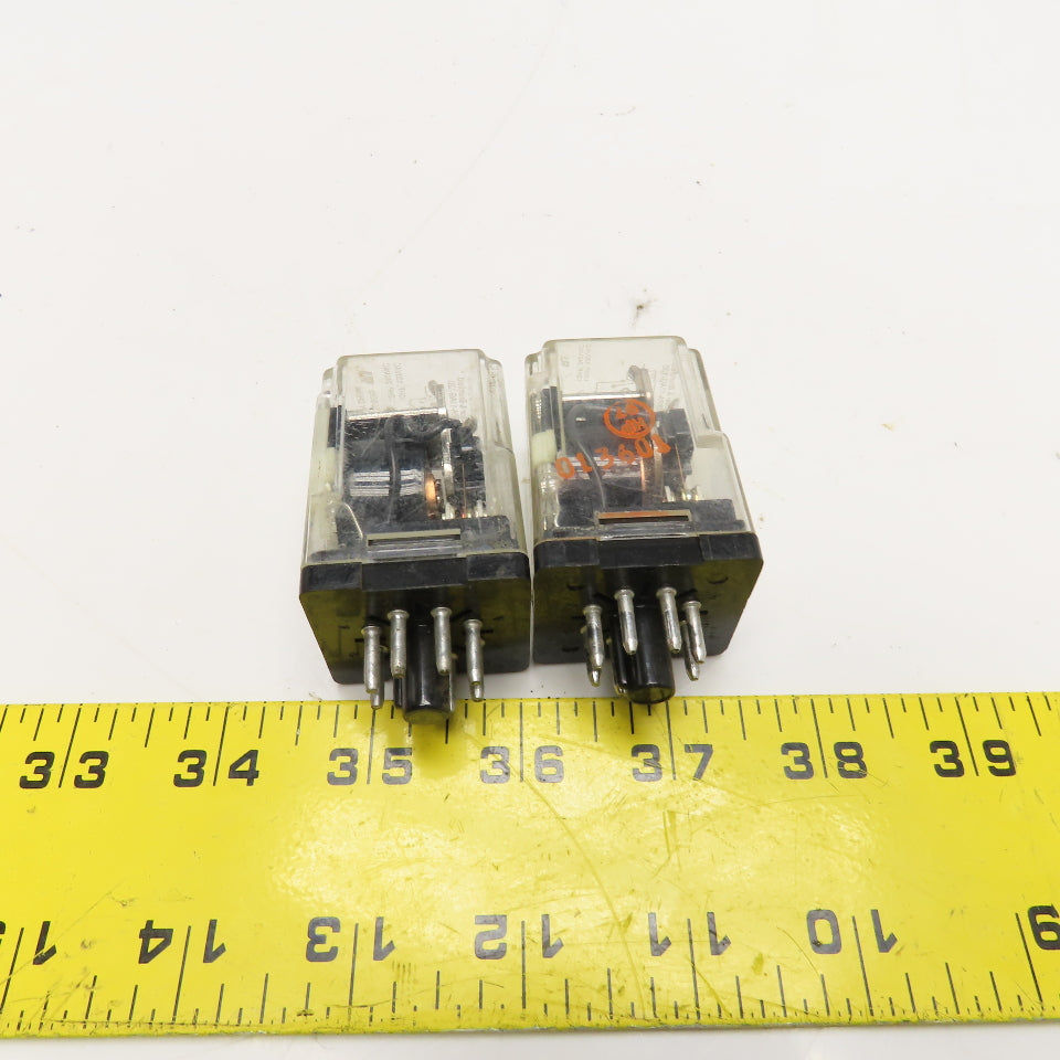 Potter & Brumfield KRPA-11AG-120 Plug In Relay 120VAC Lot Of 2