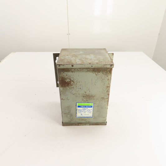 Hevi-Duty HS1F1.5A 1.5KVA 1Ph General Use Transformer Pri 240/480V Sec 120/240