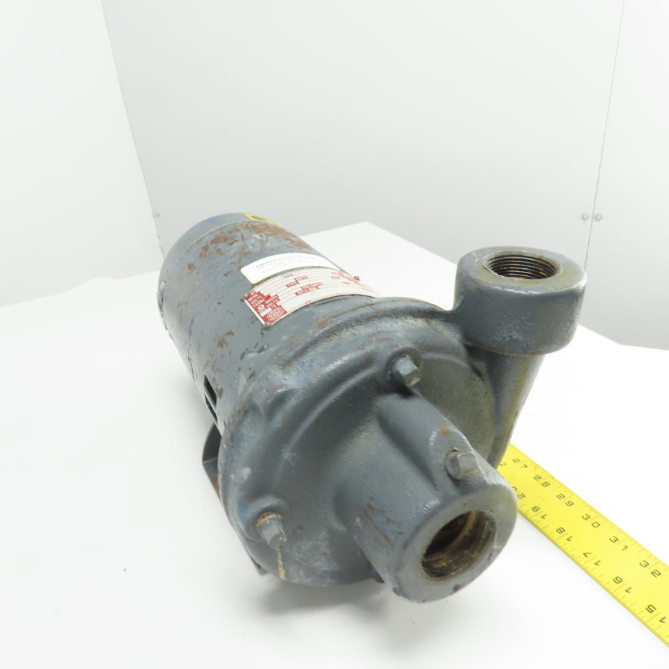 EASA P562S7 2HP Centrifugal Pump 3Ph 230/460V 1-1/2" Input 1-1/4" Output