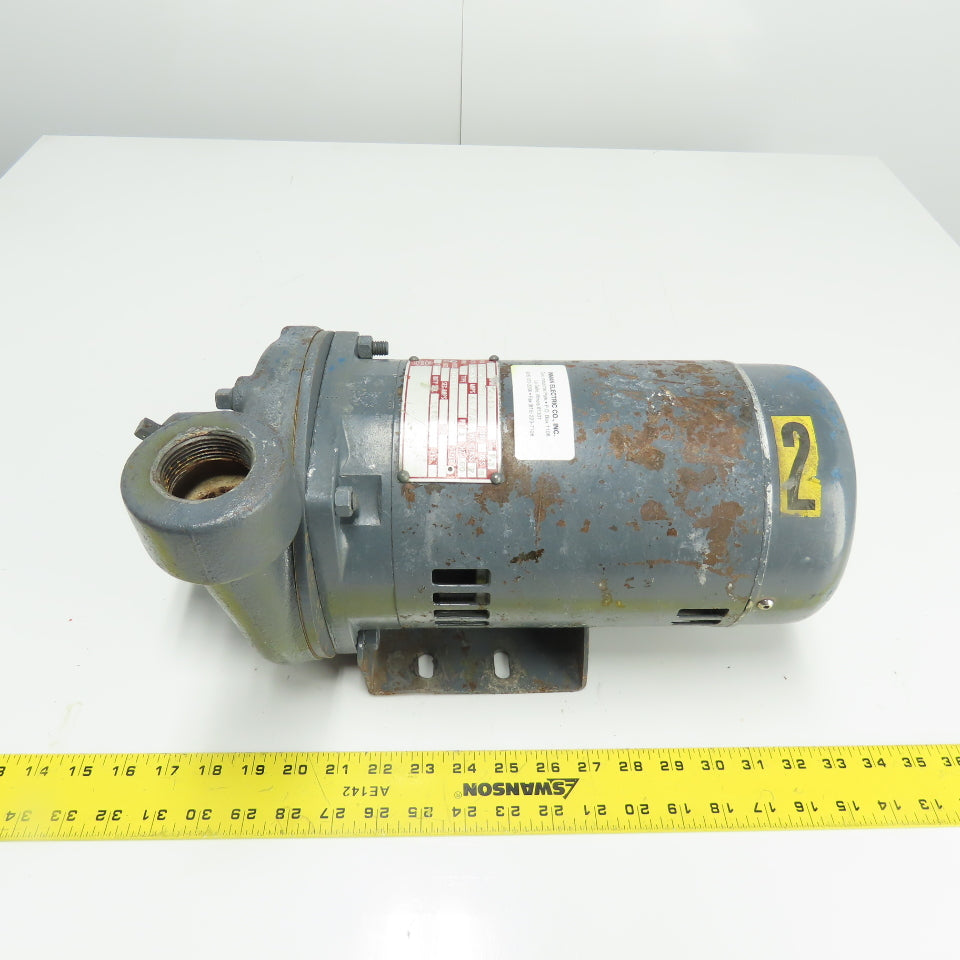 EASA P562S7 2HP Centrifugal Pump 3Ph 230/460V 1-1/2" Input 1-1/4" Output