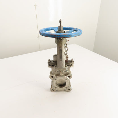 FNW Figure 2000BT 3" 150 LB Knife Gate Valve 316SS Stainless