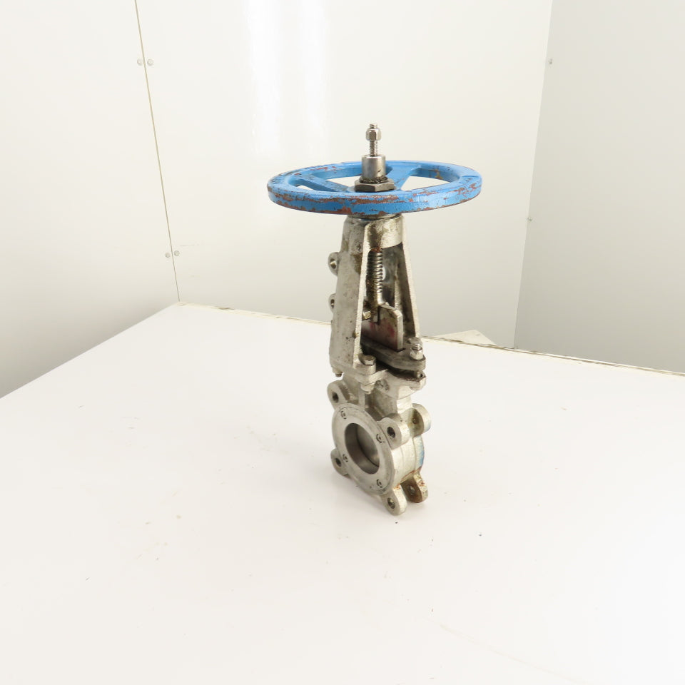 FNW Figure 2000BT 3" 150 LB Knife Gate Valve 316SS Stainless