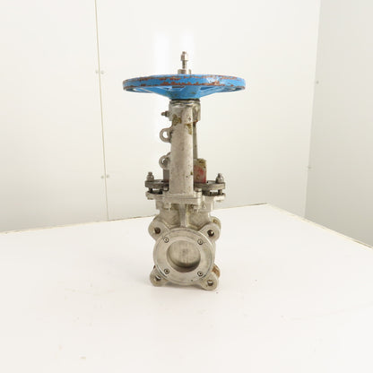 FNW Figure 2000BT 3" 150 LB Knife Gate Valve 316SS Stainless