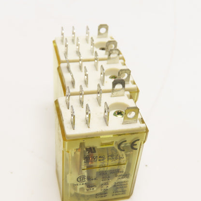 Idec RH2B-U Plug In Relay 24V AC Coil Lot Of 3