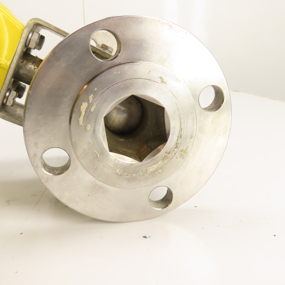Velan 00313-SSGA 2" 150# CF8M Ball Valve w/ Hytork 130 Actuator & PMV EP5