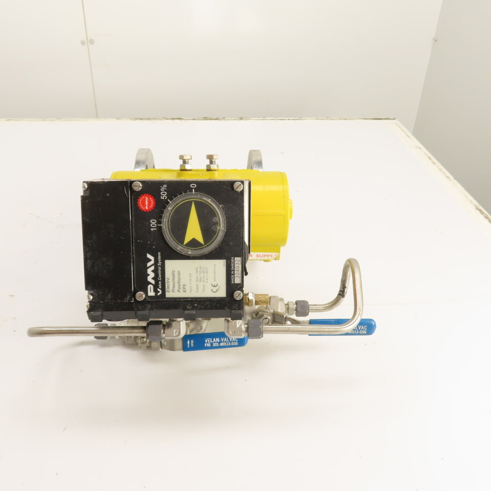 Velan 00313-SSGA 2" 150# CF8M Ball Valve w/ Hytork 130 Actuator & PMV EP5
