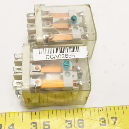 Square D 8501KUD13M1P14V53 Plug In Relay 3PDT 24VDC Coil Lot Of 2