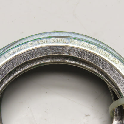 Lamons 3" 150 316L Flange Gasket ASME B16 20 Lot Of 9
