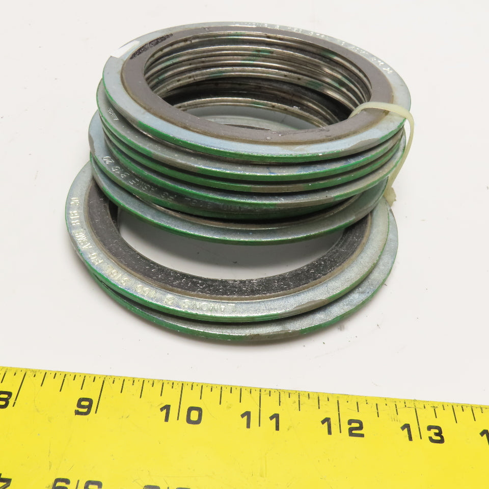 Lamons 3" 150 316L Flange Gasket ASME B16 20 Lot Of 9