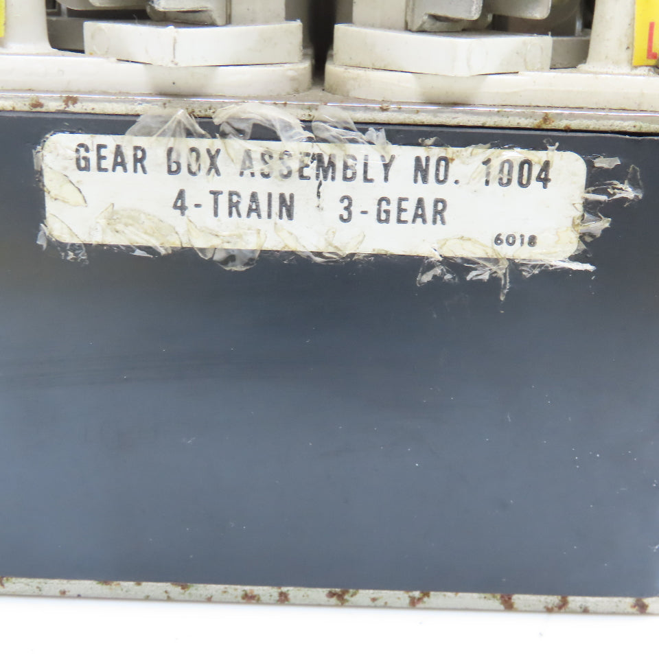 EIM 4011 Gear Box 1004 4 Train 3 Gear Multi Position Limit Switch