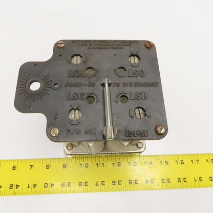 EIM 4011 Gear Box 1004 4 Train 3 Gear Multi Position Limit Switch