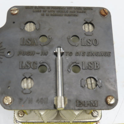 EIM 4011 Gear Box 1004 4 Train 3 Gear Multi Position Limit Switch