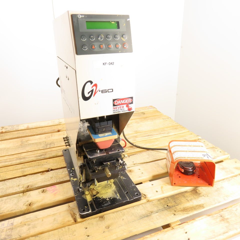 Printex G2-60 Single Color Pad Printing Machine w/ E100 Controller