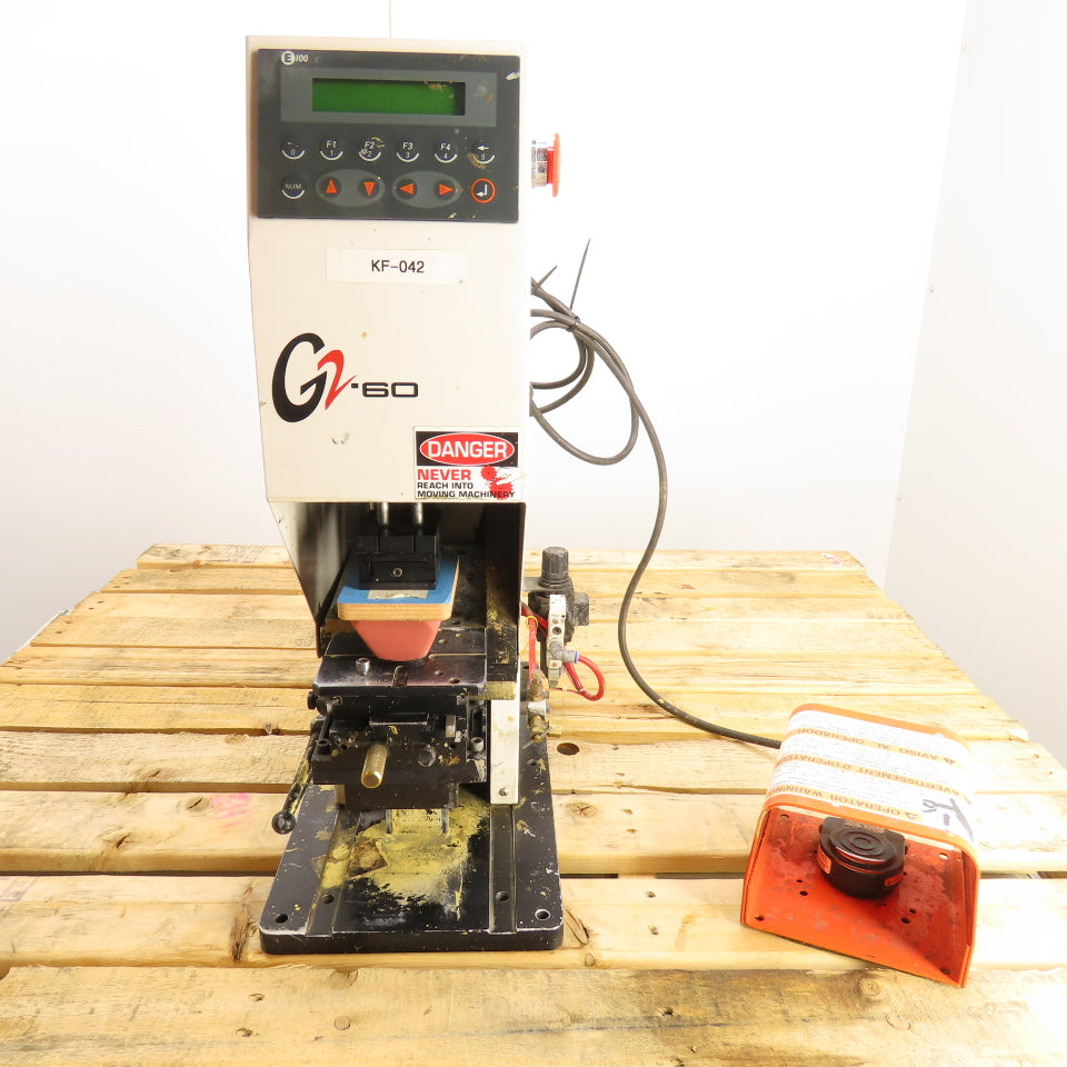 Printex G2-60 Single Color Pad Printing Machine w/ E100 Controller