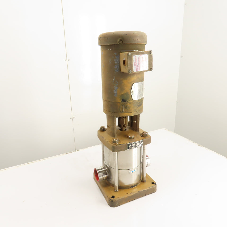 Grundfos CRN8-20 A 2HP Vertical Multistage Centrifugal Pump 3Ph 2" 240 L/min