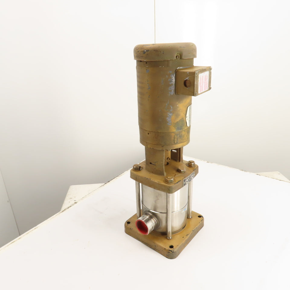 Grundfos CRN8-20 A 2HP Vertical Multistage Centrifugal Pump 3Ph 2" 240 L/min
