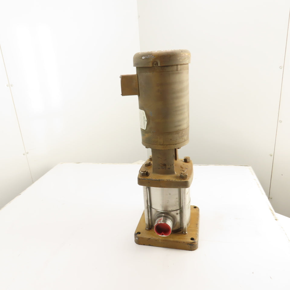 Grundfos CRN8-20 A 2HP Vertical Multistage Centrifugal Pump 3Ph 2" 240 L/min