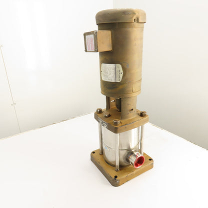 Grundfos CRN8-20 A 2HP Vertical Multistage Centrifugal Pump 3Ph 2" 240 L/min