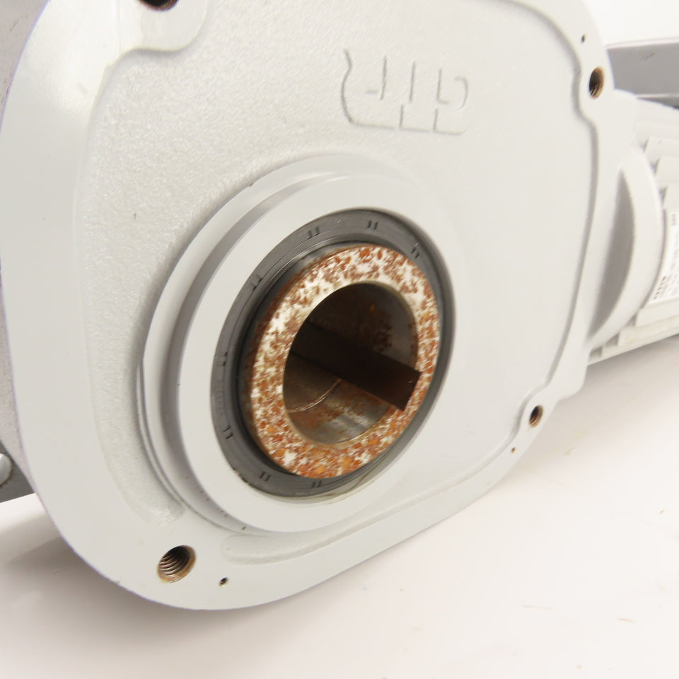 Nissei GTR FSMN-55-25-220 3HP 2.2kW Gear Motor 25:1 Ratio 220V 3Ph 68RPM