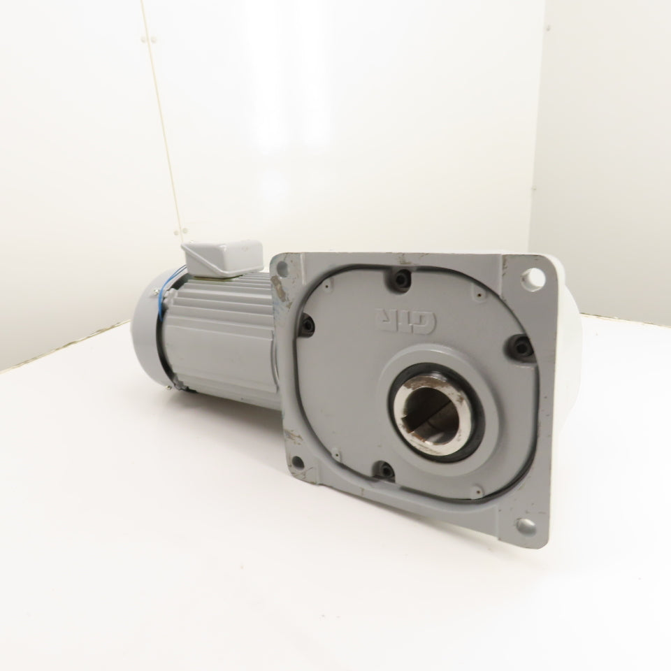 Nissei GTR FSMN-55-25-220 3HP 2.2kW Gear Motor 25:1 Ratio 220V 3Ph 68RPM