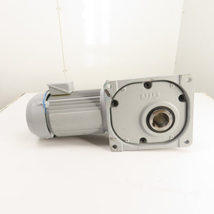 Nissei GTR FSMN-55-25-220 3HP 2.2kW Gear Motor 25:1 Ratio 220V 3Ph 68RPM
