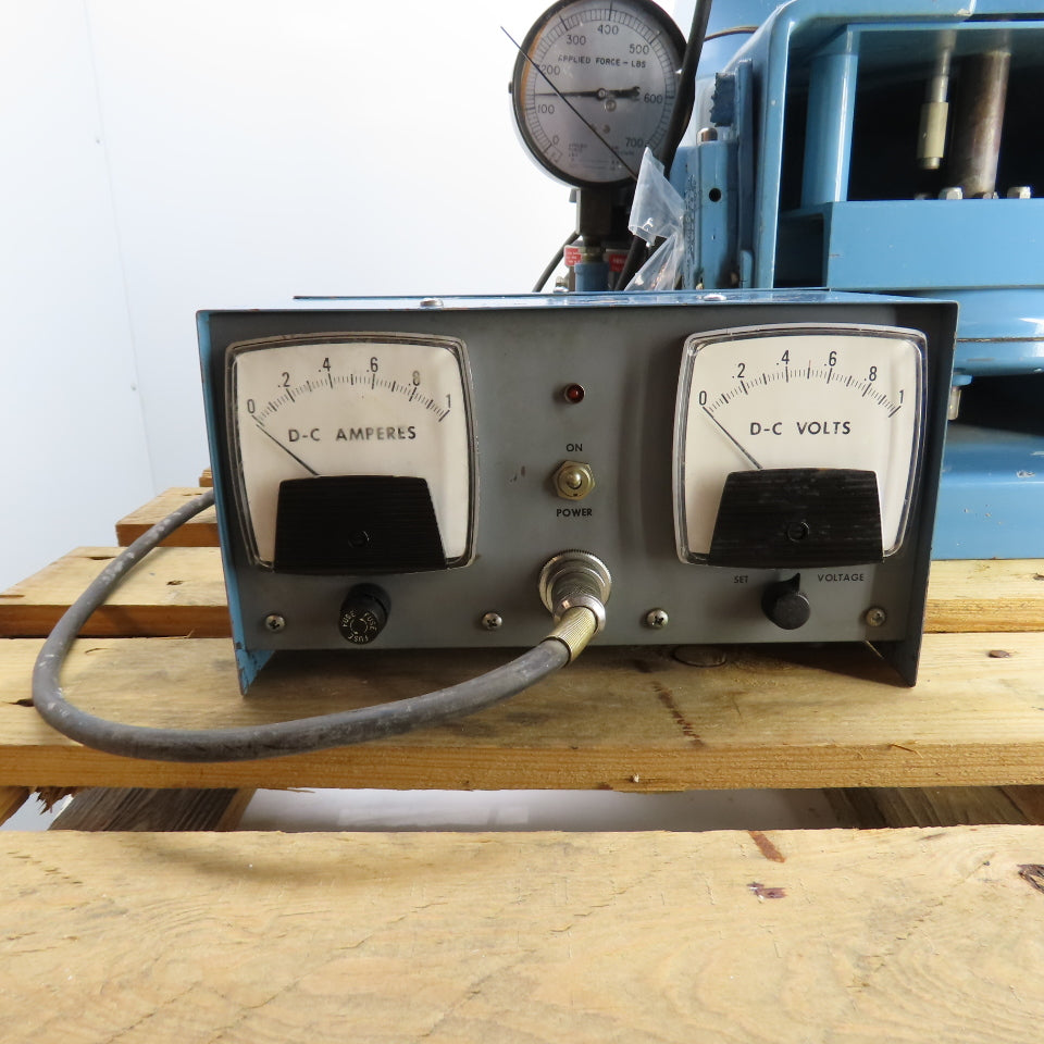 Gardner Associates 60,003G6-E Core-Plate Enamel Tester Head 60,016G-1 &Meter Box
