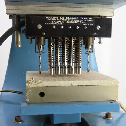 Gardner Associates 60,003G6-E Core-Plate Enamel Tester Head 60,016G-1 &Meter Box