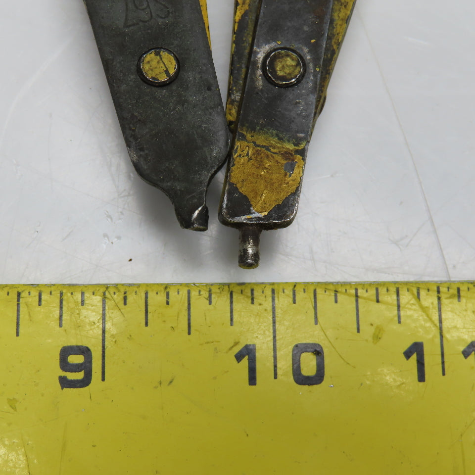 Milbar 68R Ratcheting Retaining Ring Plier Opens To 3-1/2" Needs Tips