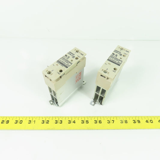 Omron G3PA-210B-VD Solid State Relay 24-240VAC Load 10A 2-24VDC Input Lot Of 2