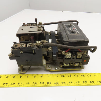 General Electric CR7006E 101ET Size 3 Motor Starter 600V 50Hp 110V 40Hz Coil