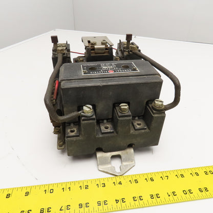 General Electric CR7006E 101ET Size 3 Motor Starter 600V 50Hp 110V 40Hz Coil