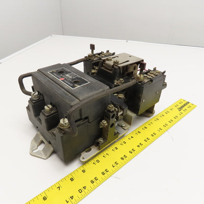 General Electric CR7006E 101ET Size 3 Motor Starter 600V 50Hp 110V 40Hz Coil