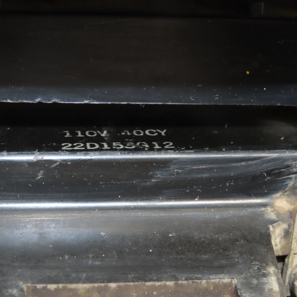 General Electric CR7006E 101ET Size 3 Motor Starter 600V 50Hp 110V 40Hz Coil