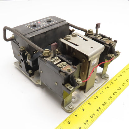 General Electric CR7006E 101ET Size 3 Motor Starter 600V 50Hp 110V 40Hz Coil