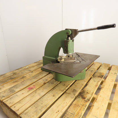 Di-Acro No. 2 Manual Sheet Metal Tab Notcher 16 Gauge Capacity